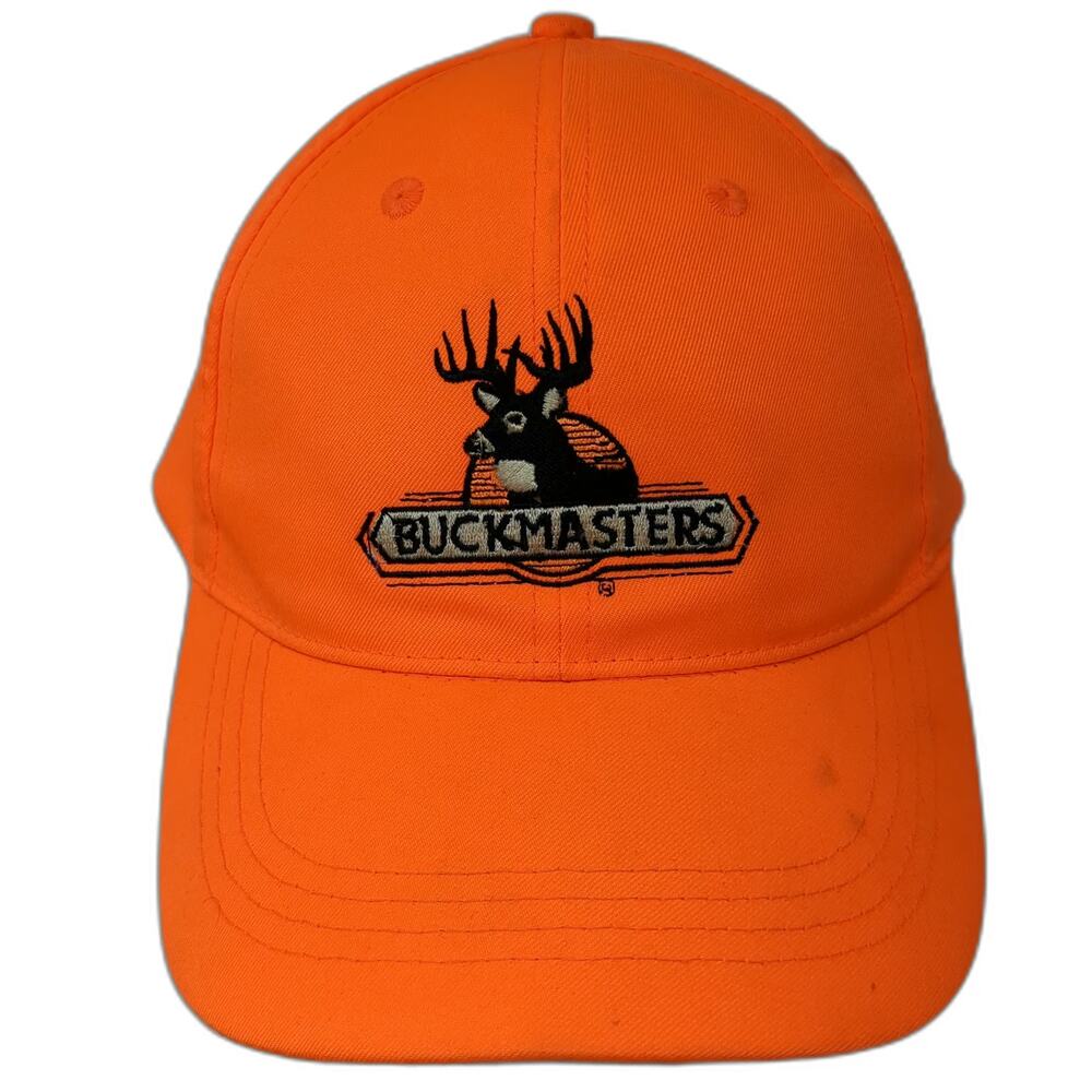 Paramount Outdoors Buckmasters Hunting Hat Orange One Size Baseball Cap Deer